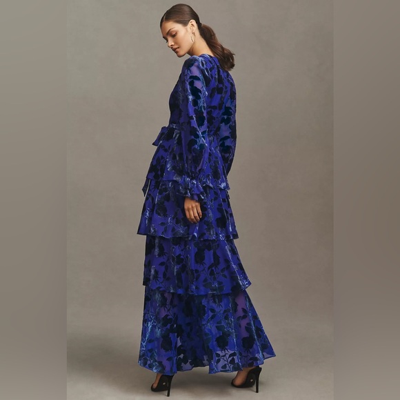 Hutch Bardot Long-Sleeve Floral Wrap Dress - Picture 3 of 6